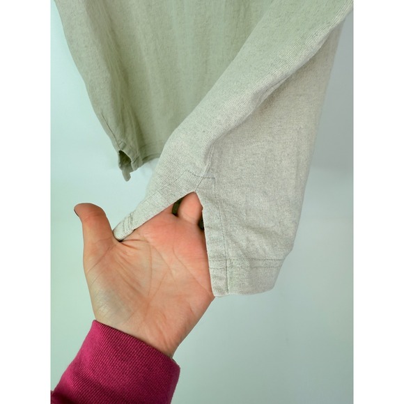 Polo Ralph Lauren Polo Shirt Mens XL Linen Blend Pony Tan - Picture 10 of 10